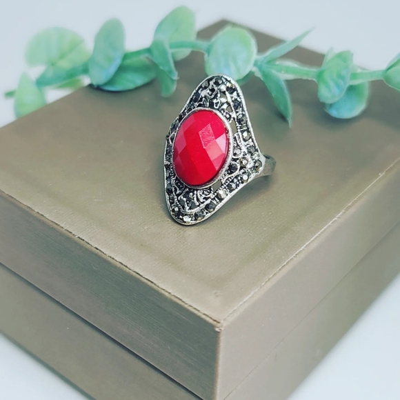Coral color ring - Picture 2 of 3